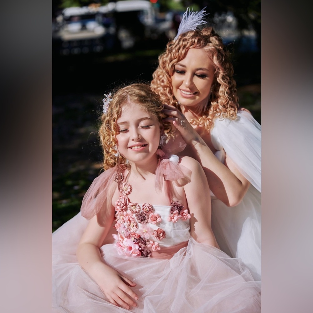 Simple wedding dress,Classic wedding dress,Wedding dress for mother and daughter - Picture 11 of 17